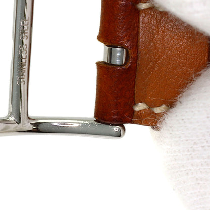 HERMES H watch Deburuturu Watches HH1.210 Stainless Steel/Leather Ladies