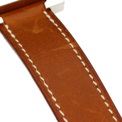 HERMES H watch Deburuturu Watches HH1.210 Stainless Steel/Leather Ladies