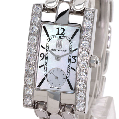 HARRY WINSTON Avenue Diamond Watches 310LQW K18 White Gold/K18 White Gold Ladies