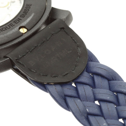 BVLGARI BVLGARI BVLGARI Carbon Gold Blue Watches BBP40BC carbon/Leather mens
