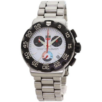 TAG HEUER FORMULA1 chronograph Watches CAC1111 Stainless Steel/Stainless Steel mens