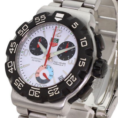 TAG HEUER FORMULA1 chronograph Watches CAC1111 Stainless Steel/Stainless Steel mens