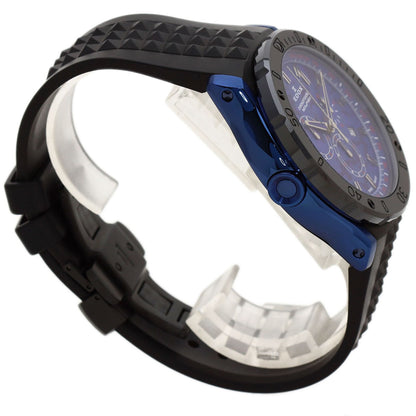 EDOX Chrono Offshore 1 Watches 10221-37BU5-BUM5 Stainless Steel/Rubber mens