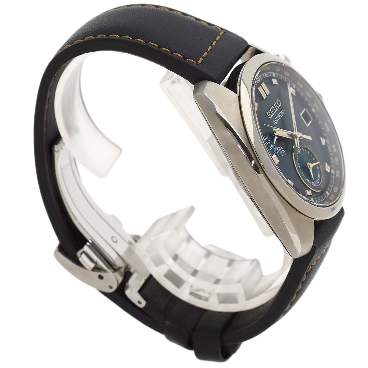 SEIKO Astron Watches SBXY007 8B63-0AZ0 Titanium/Leather mens