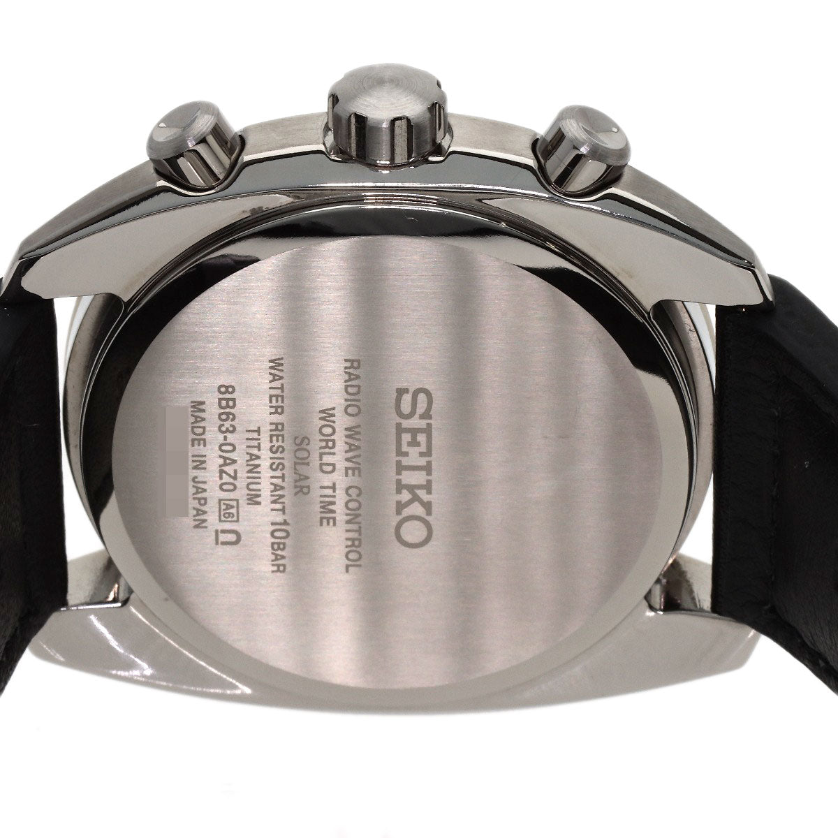 SEIKO Astron Watches SBXY007 8B63-0AZ0 Titanium/Leather mens