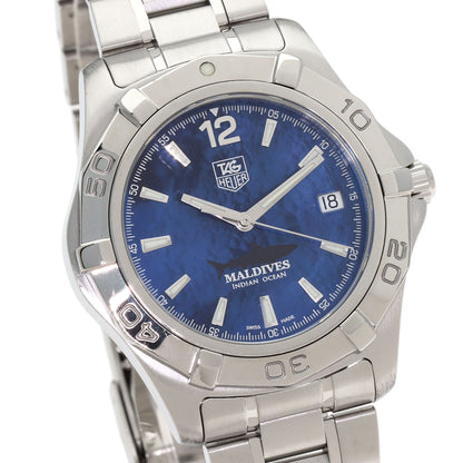 TAG HEUER Aquaracer Maldives - Limited Edition of 1000 Watches WAF211M Stainless Steel/Stainless Steel mens