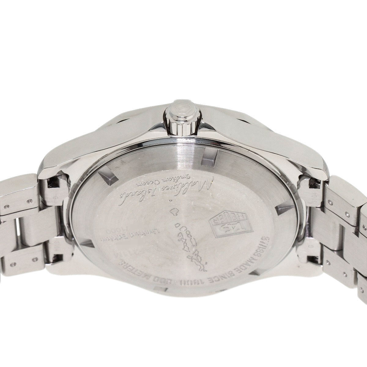 TAG HEUER Aquaracer Maldives - Limited Edition of 1000 Watches WAF211M Stainless Steel/Stainless Steel mens