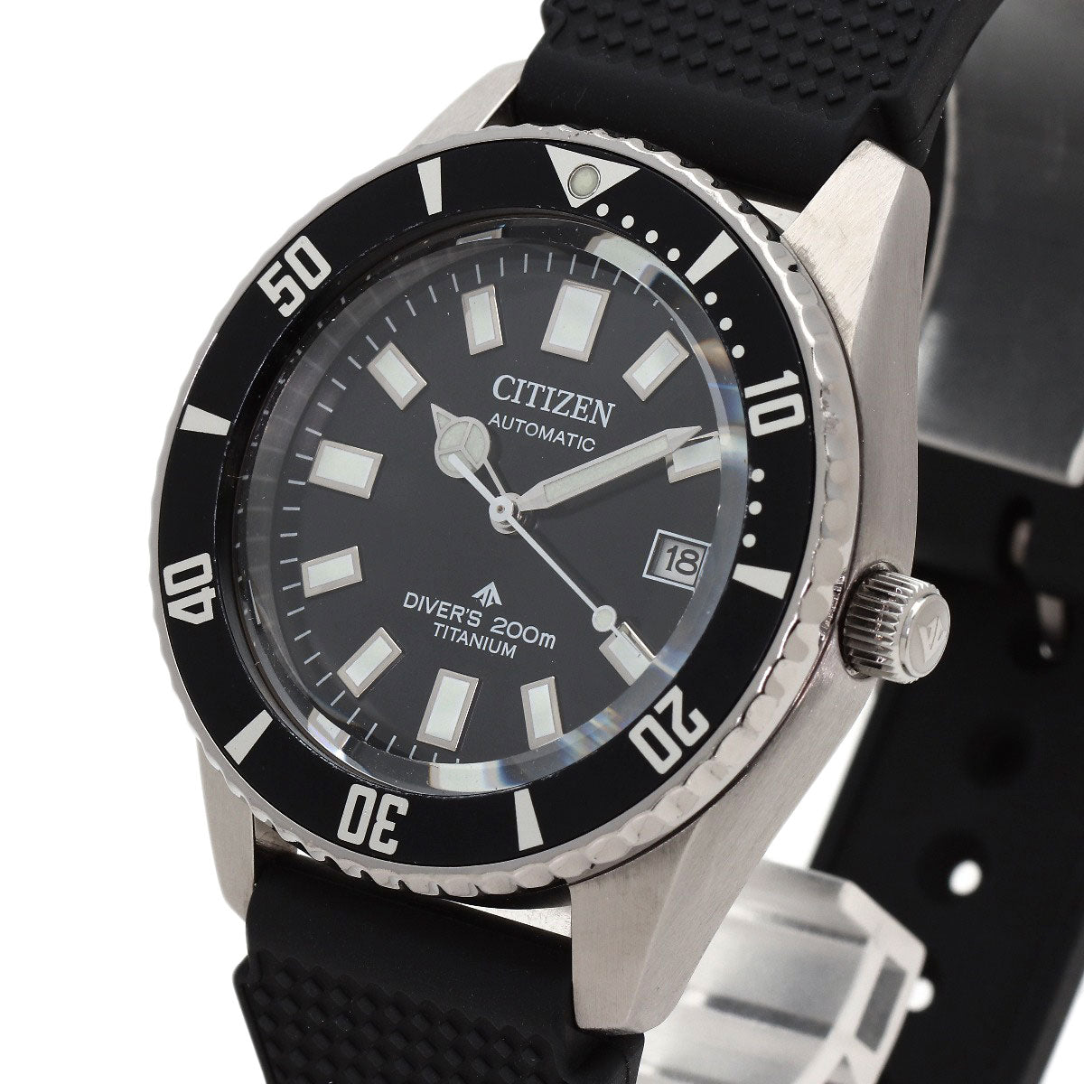 CITIZEN Promaster Marine Mechanical Diver 200m Watches NB6021-17E Titanium/Rubber mens