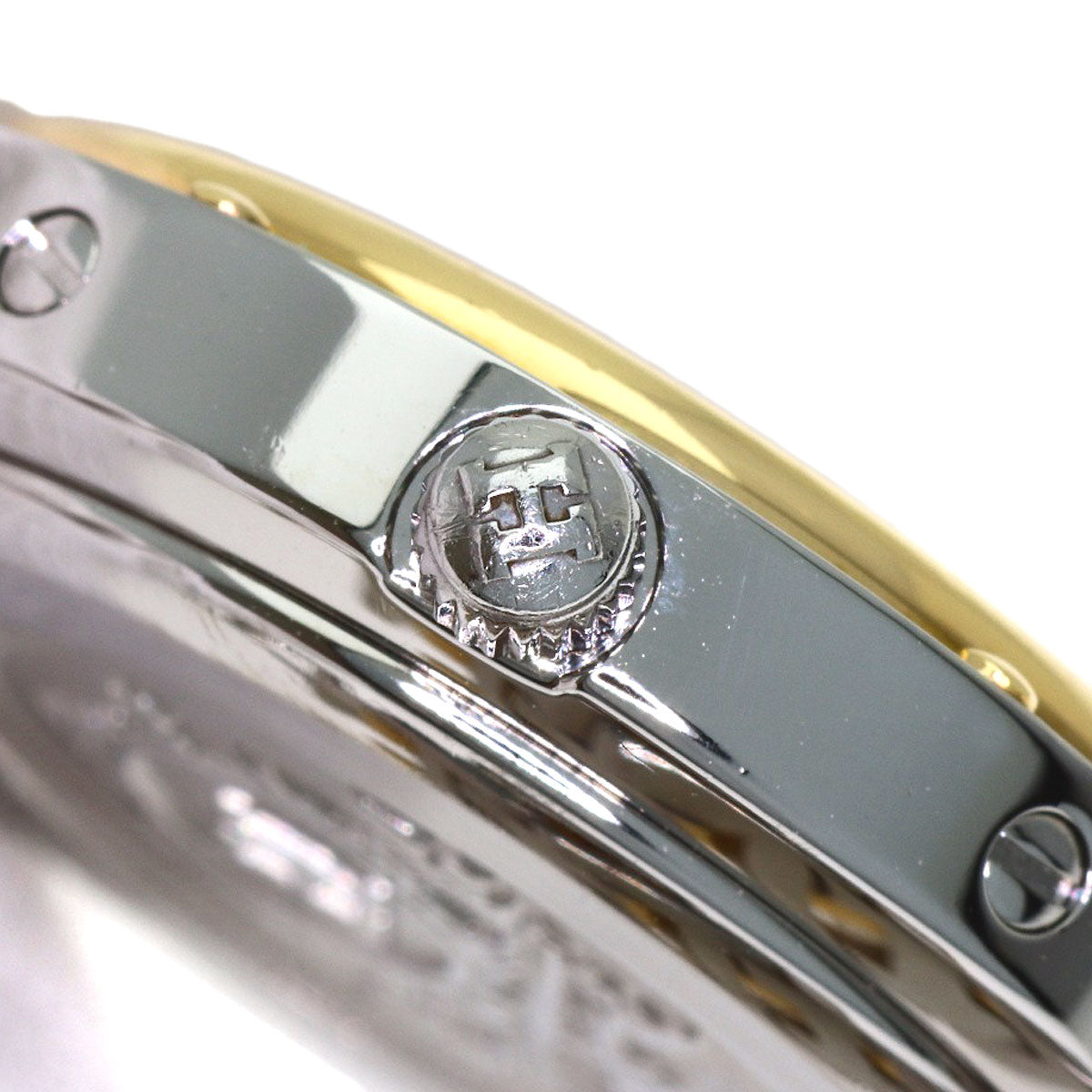 HERMES Clipper Watches CL4.220 Stainless Steel/SSxGP Ladies