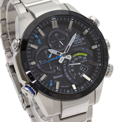 CASIO Edifice Time Traveler Watches EQB-501 Stainless Steel/Stainless Steel mens