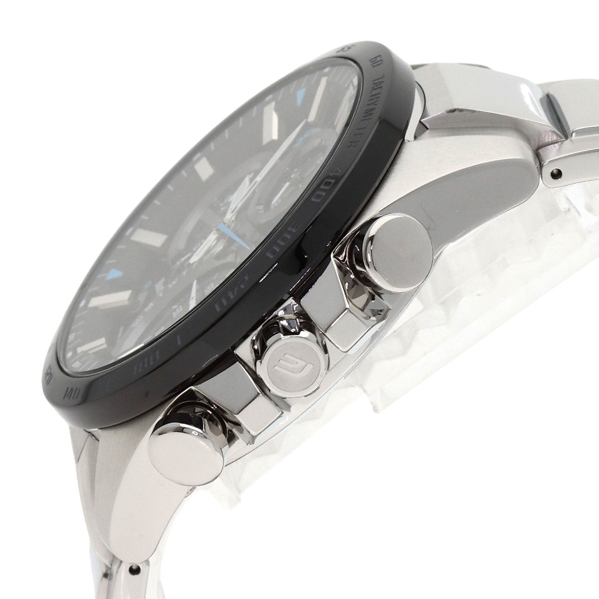CASIO Edifice Time Traveler Watches EQB-501 Stainless Steel/Stainless Steel mens