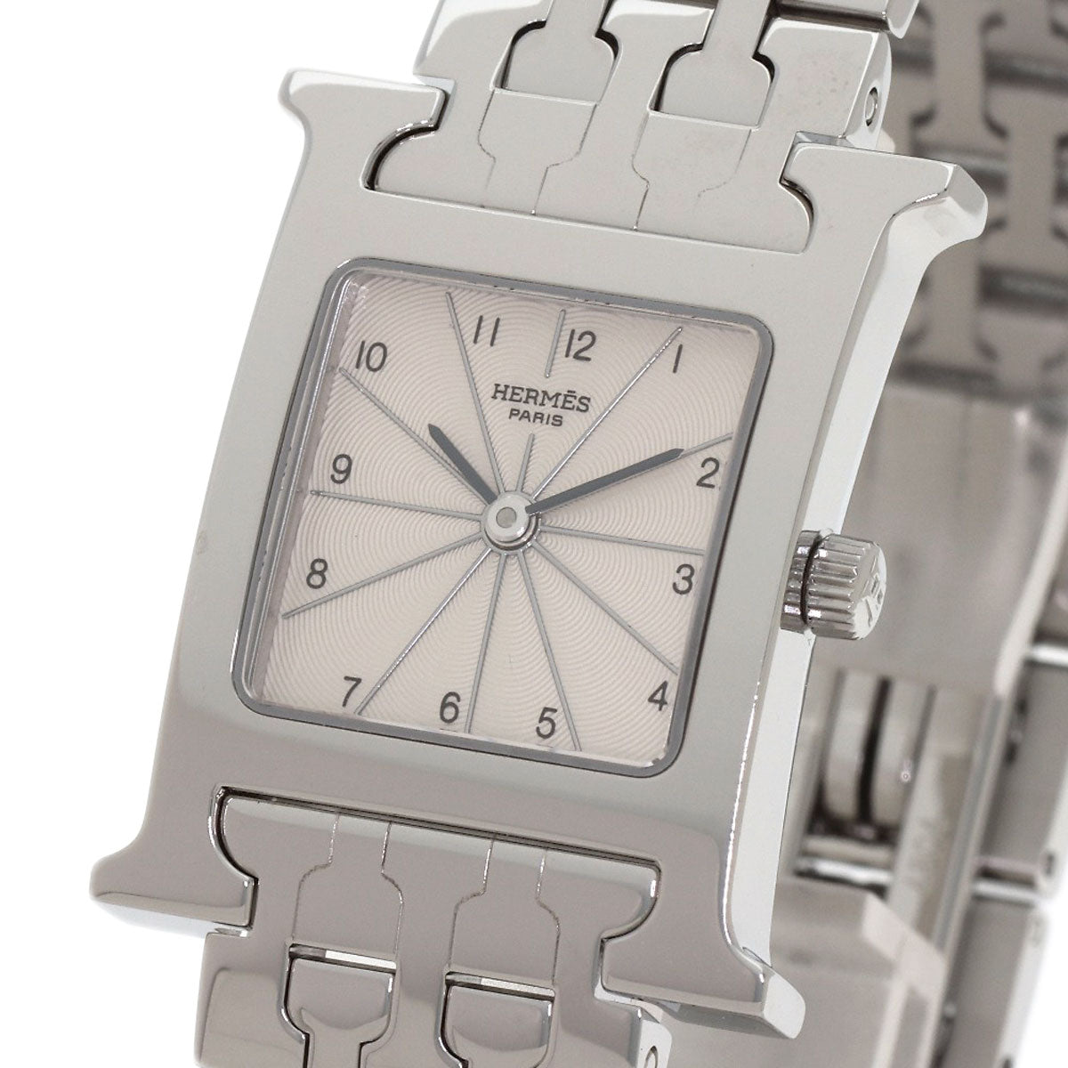 HERMES H watch Watches HH1.210 Stainless Steel/Stainless Steel Ladies