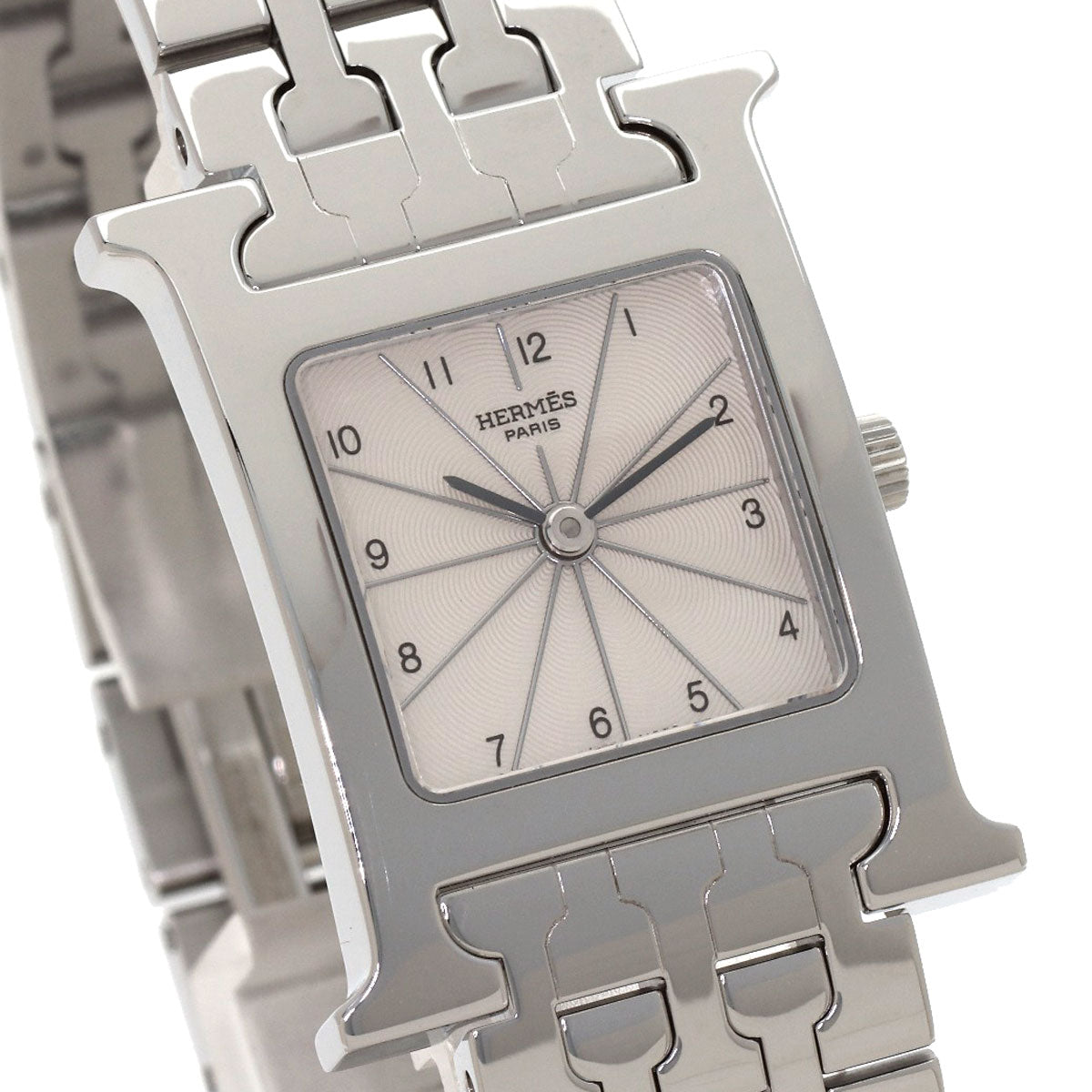 HERMES H watch Watches HH1.210 Stainless Steel/Stainless Steel Ladies