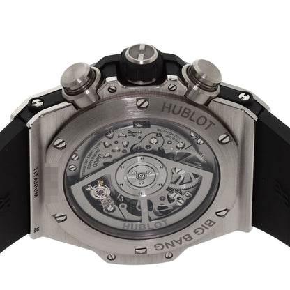HUBLOT Big Bang Unico Titanium Ceramic Watches 421.NM.1170.RX Titanium/Rubber mens