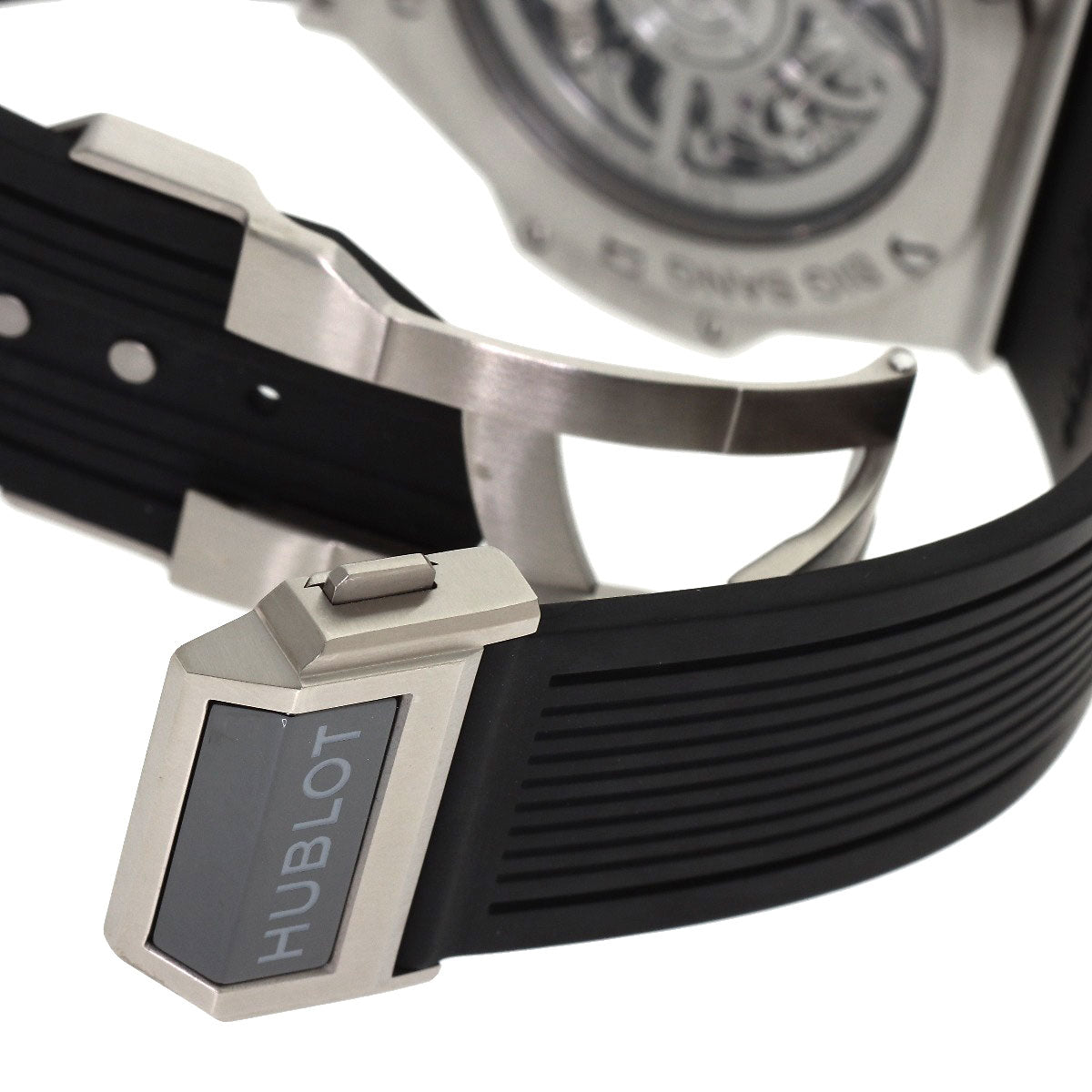 HUBLOT Big Bang Unico Titanium Ceramic Watches 421.NM.1170.RX Titanium/Rubber mens