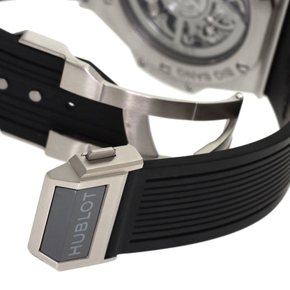 HUBLOT Big Bang Unico Titanium Ceramic Watches 421.NM.1170.RX Titanium/Rubber mens