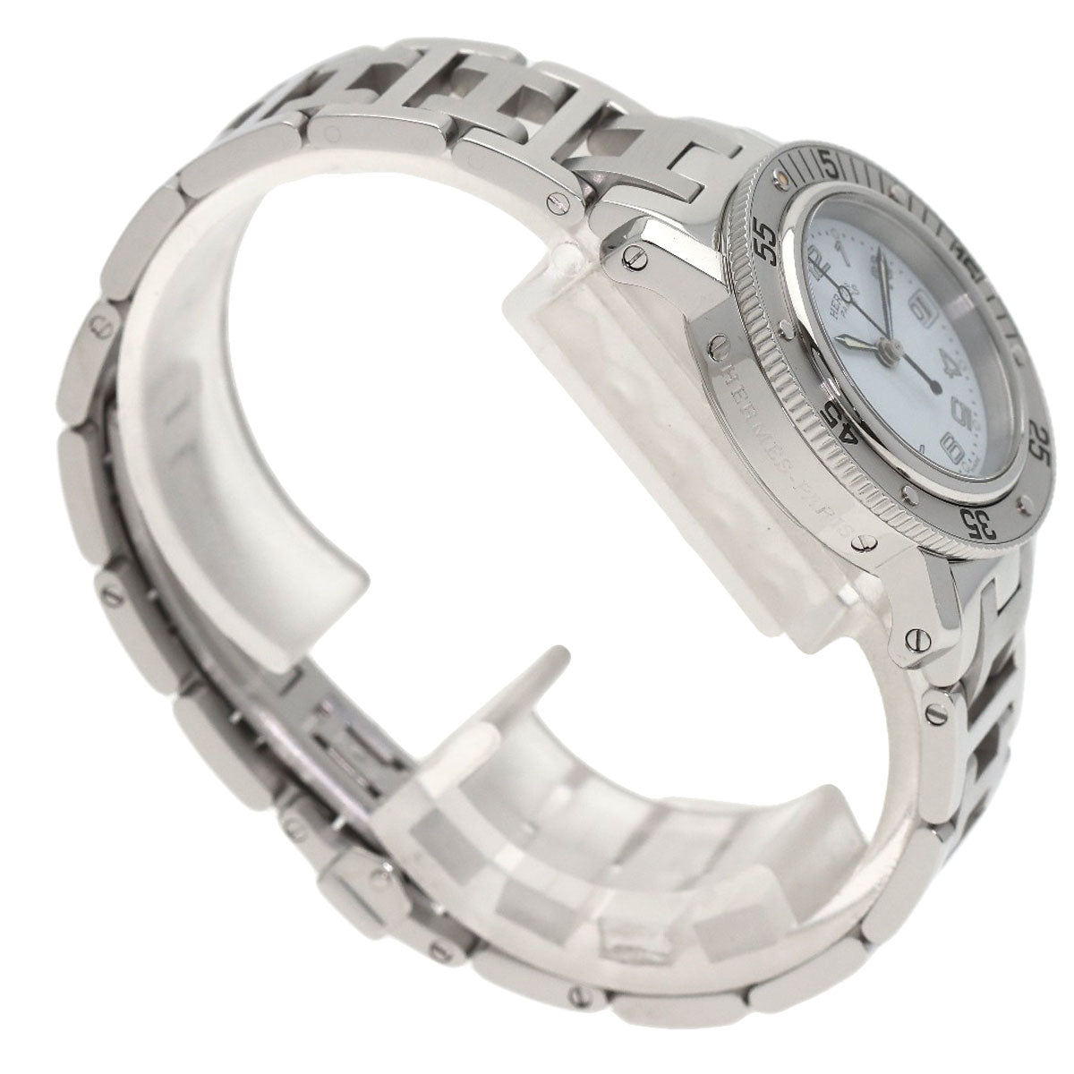 HERMES Clipper diver Watches CL5.210 Stainless Steel/Stainless Steel Ladies