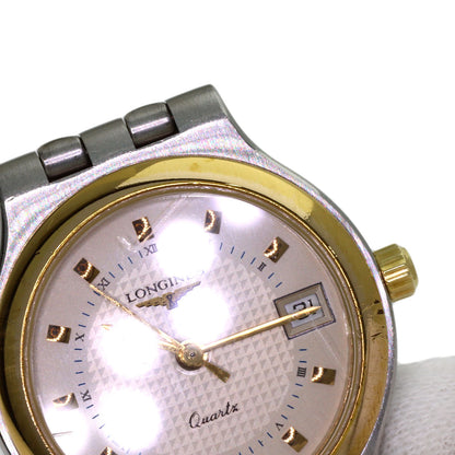 LONGINES Round face Watches 7295 Stainless Steel/SSxGP Ladies