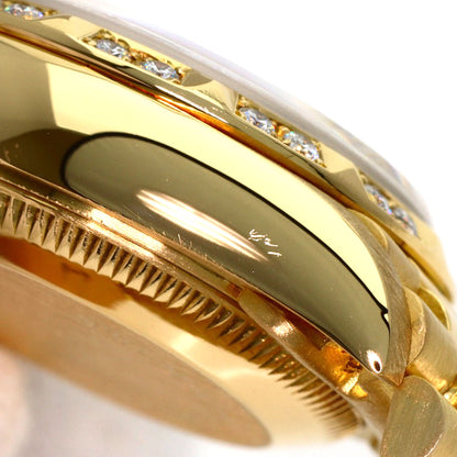 ROLEX DATEJUST 10P Diamond Watches 69258G K18 Yellow Gold/18K Yellow Gold Ladies