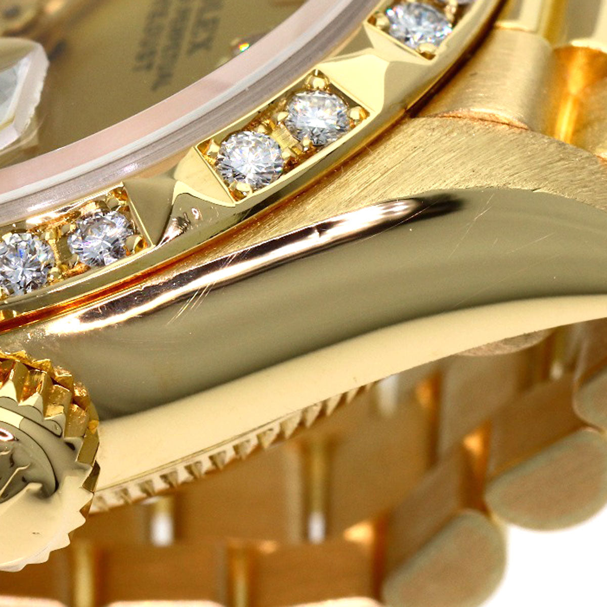 ROLEX DATEJUST 10P Diamond Watches 69258G K18 Yellow Gold/18K Yellow Gold Ladies