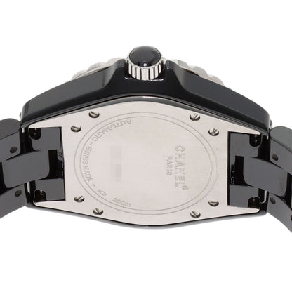 CHANEL J12 1.5" Double Diamond Bezel Watches H0950 Ceramic/Ceramic mens