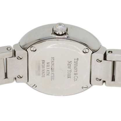 TIFFANY&Co. Atlas 2 Hand Diamond Watches Stainless Steel/Stainless Steel Ladies