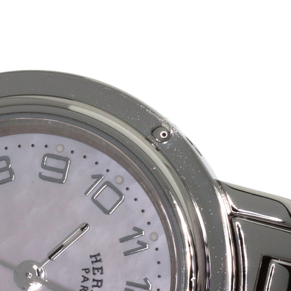 HERMES Clipper Nacre new buckle Watches CL4.210 Stainless Steel/Stainless Steel Ladies