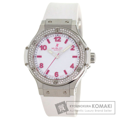 HUBLOT Big bang diamond Watches 361.SE.2090.RW.1104.NAS11 Stainless Steel/Rubber Ladies
