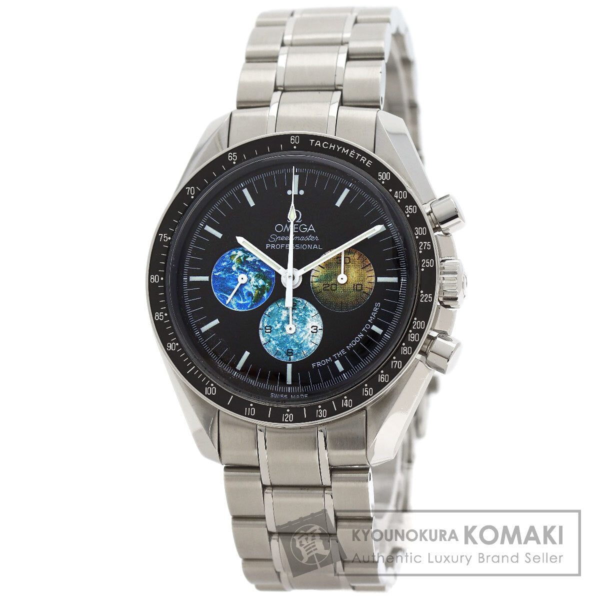 OMEGA Speedmaster from the Moon to Mars Watches 3577.50.00 Stainless Steel/Stainless Steel mens