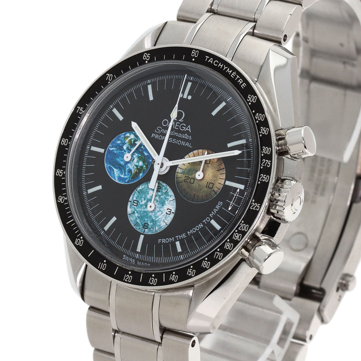 OMEGA Speedmaster from the Moon to Mars Watches 3577.50.00 Stainless Steel/Stainless Steel mens