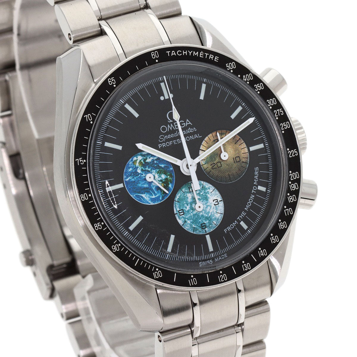 OMEGA Speedmaster from the Moon to Mars Watches 3577.50.00 Stainless Steel/Stainless Steel mens