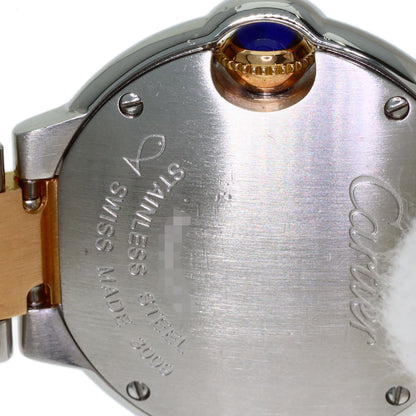CARTIER Baron Blue SM 1.1 " Watches W6920034 Stainless Steel/SSxK18PG Ladies