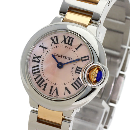CARTIER Baron Blue SM 1.1 " Watches W6920034 Stainless Steel/SSxK18PG Ladies