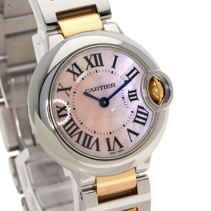 CARTIER Baron Blue SM 1.1 " Watches W6920034 Stainless Steel/SSxK18PG Ladies