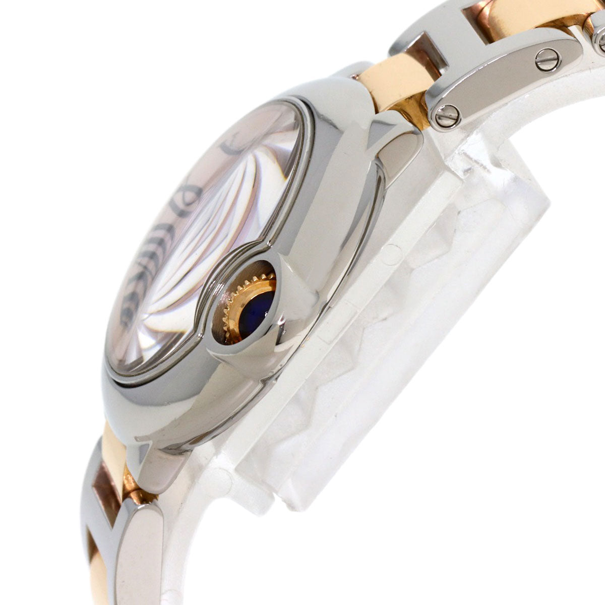 CARTIER Baron Blue SM 1.1 " Watches W6920034 Stainless Steel/SSxK18PG Ladies