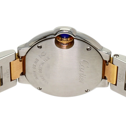 CARTIER Baron Blue SM 1.1 " Watches W6920034 Stainless Steel/SSxK18PG Ladies