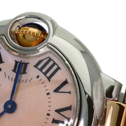 CARTIER Baron Blue SM 1.1 " Watches W6920034 Stainless Steel/SSxK18PG Ladies