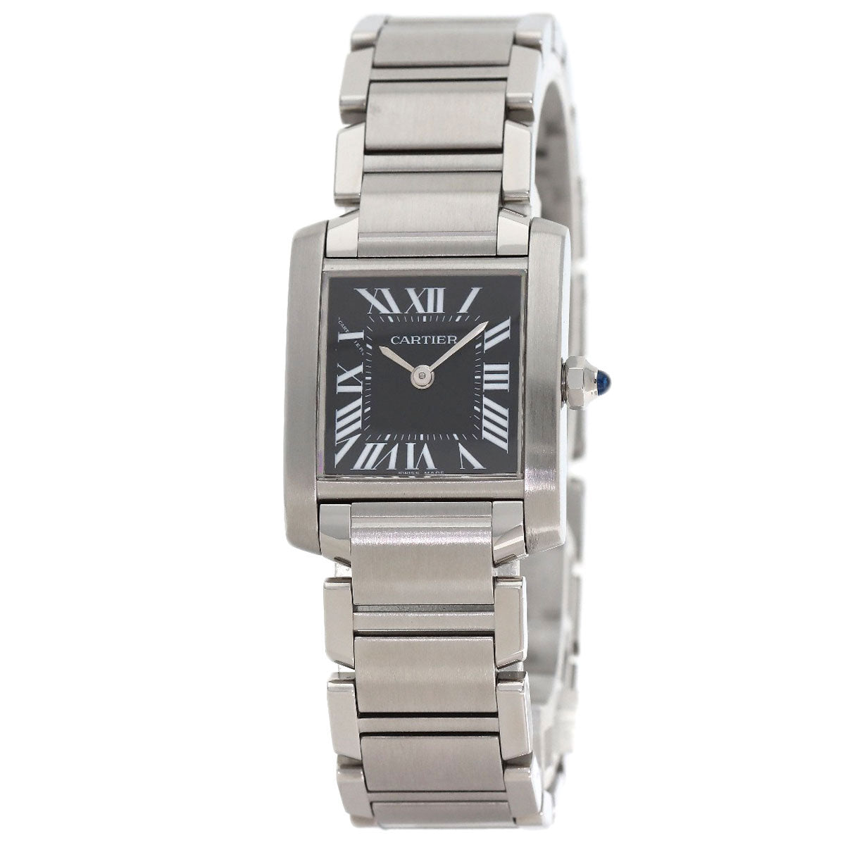CARTIER Tank Francaise SM Asia Limited Watches W51026Q3 Stainless Steel/Stainless Steel Ladies