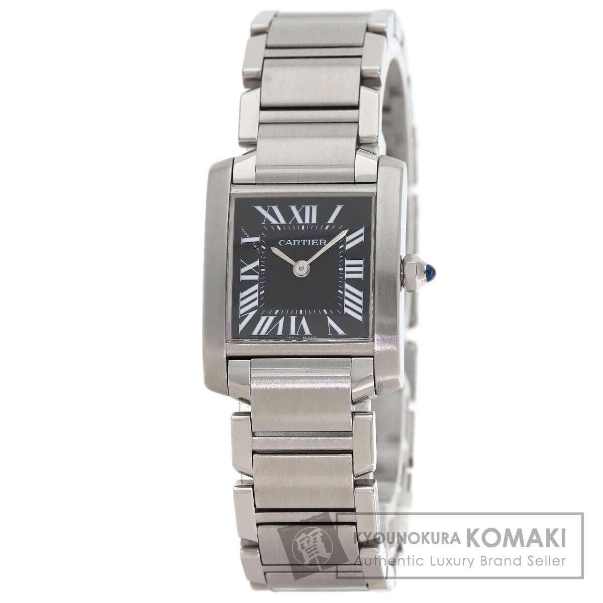 CARTIER Tank Francaise SM Asia Limited Watches W51026Q3 Stainless Steel/Stainless Steel Ladies