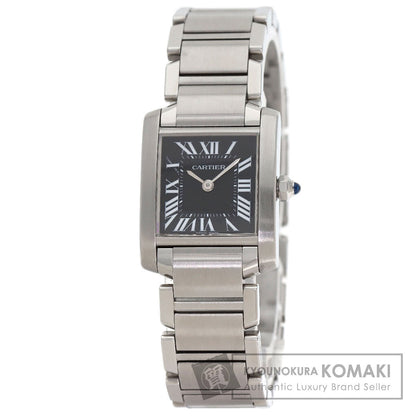 CARTIER Tank Francaise SM Asia Limited Watches W51026Q3 Stainless Steel/Stainless Steel Ladies