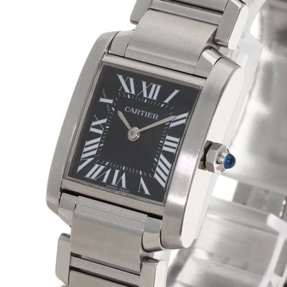 CARTIER Tank Francaise SM Asia Limited Watches W51026Q3 Stainless Steel/Stainless Steel Ladies