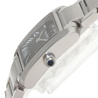 CARTIER Tank Francaise SM Asia Limited Watches W51026Q3 Stainless Steel/Stainless Steel Ladies