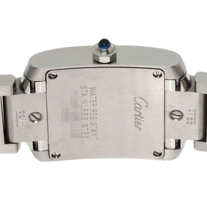 CARTIER Tank Francaise SM Asia Limited Watches W51026Q3 Stainless Steel/Stainless Steel Ladies