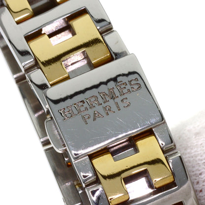 HERMES Clipper new buckle Watches CL4.220 Stainless Steel/SSxGP Ladies