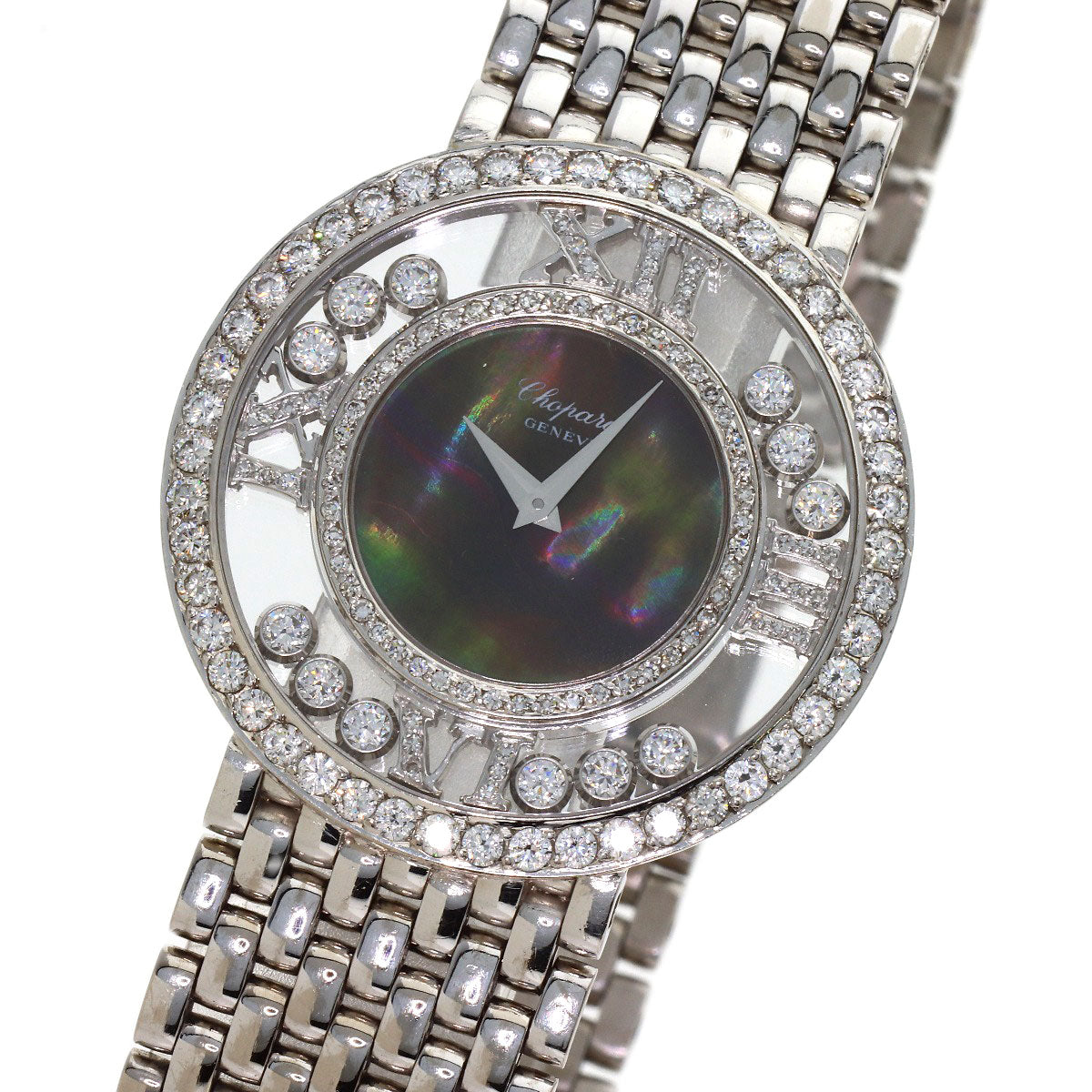 Chopard Happy diamond Watches 21-2944 K18 White Gold/18K Yellow Gold mens