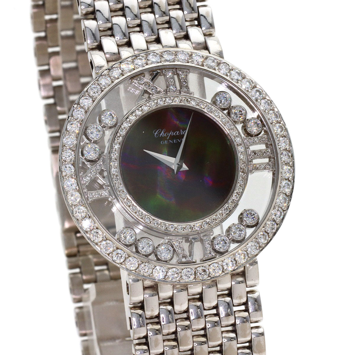Chopard Happy diamond Watches 21-2944 K18 White Gold/18K Yellow Gold mens