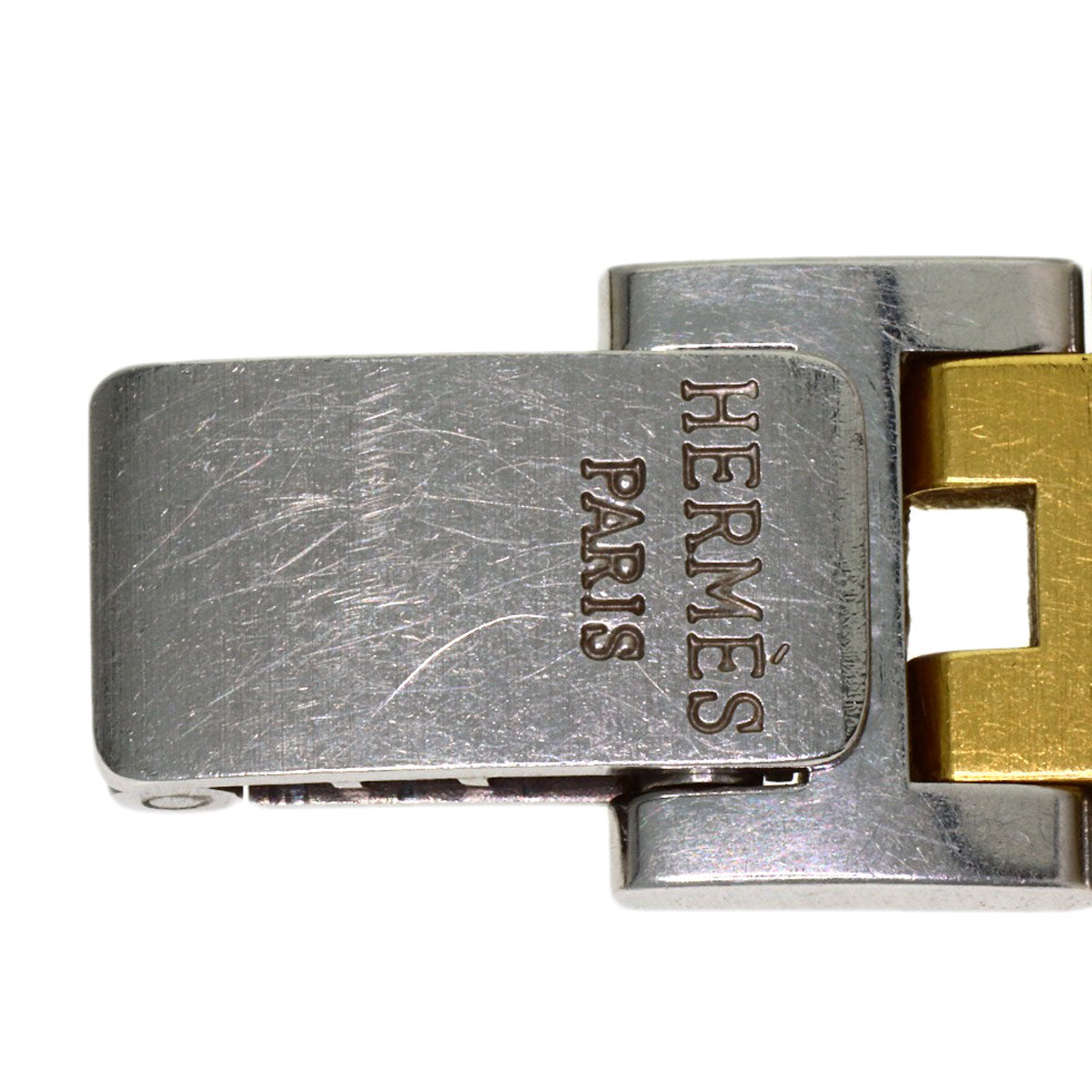 HERMES Arceau Watches Stainless Steel/SSxGP Ladies