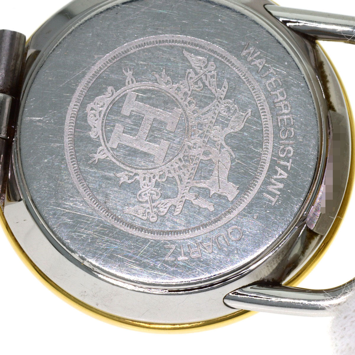 HERMES Arceau Watches Stainless Steel/SSxGP Ladies