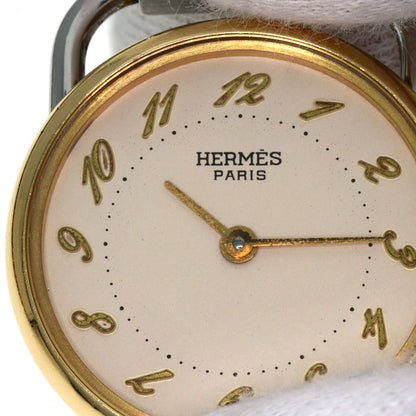 HERMES Arceau Watches Stainless Steel/SSxGP Ladies