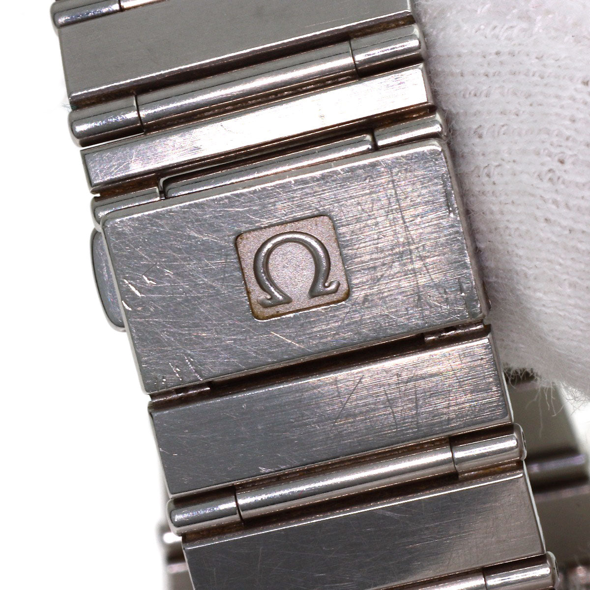 OMEGA Constellation flat bezel Watches Stainless Steel/Stainless Steel mens